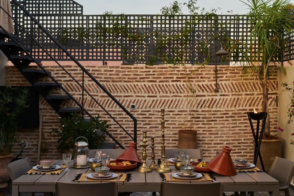 Riad Miloud En Exclusivite 10 P Au Coeur De La Medina Marraquexe Exterior foto