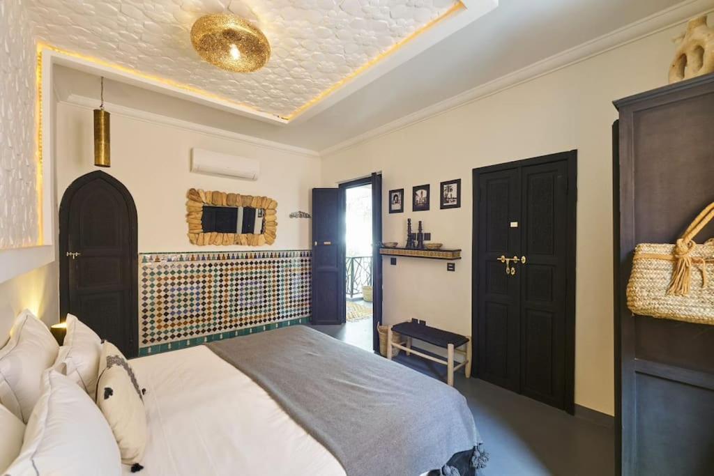 Riad Miloud En Exclusivite 10 P Au Coeur De La Medina Marraquexe Exterior foto