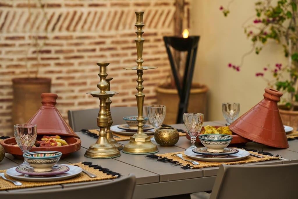 Riad Miloud En Exclusivite 10 P Au Coeur De La Medina Marraquexe Exterior foto