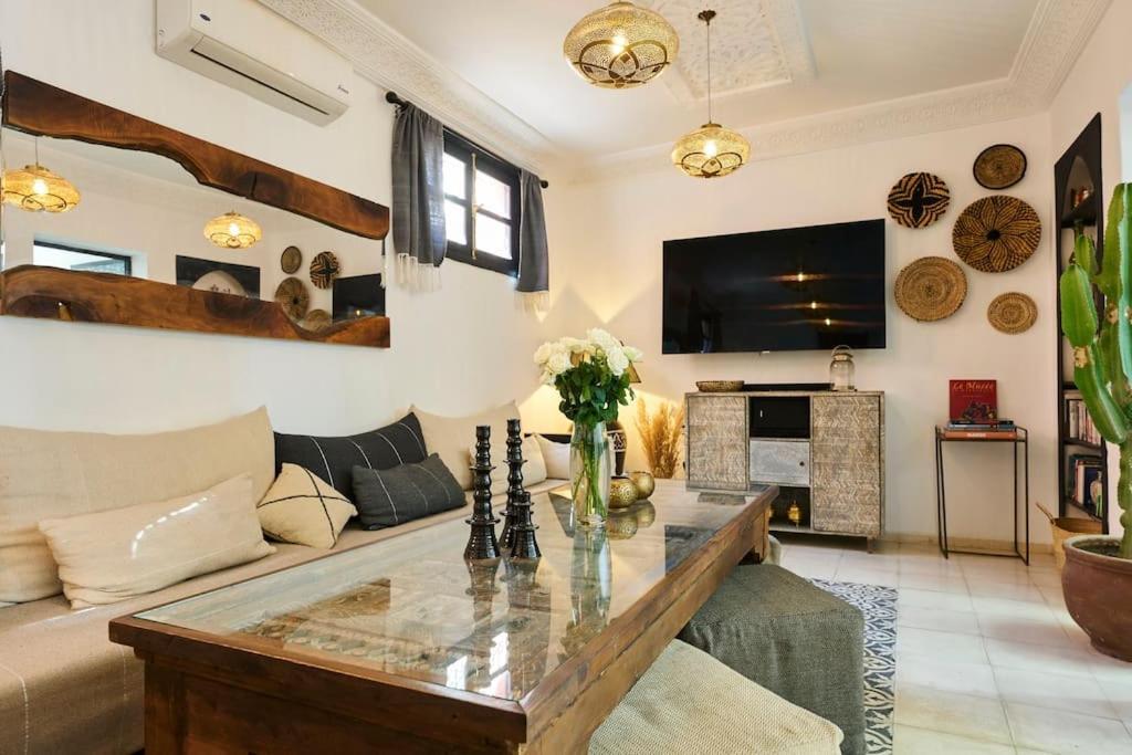 Riad Miloud En Exclusivite 10 P Au Coeur De La Medina Marraquexe Exterior foto